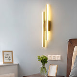 Fitting LED | Modern Vertical LED Wall Sconce for Elegant Ambient Lighting