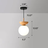 Fitting LED | Modern Wood and Glass Ceiling Light for Warm Minimalist Lighting