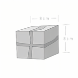 Fitting LED | Modern Wooden Cube Wall Light with Warm LED Accent Lighting