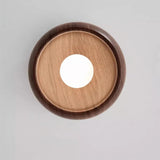 Fitting LED | Modern Wooden LED Ceiling Light Minimalist Flush Mount Lamp