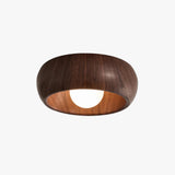 Fitting LED | Modern Wooden LED Ceiling Light Minimalist Flush Mount Lamp
