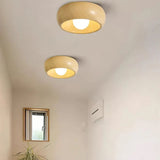 Fitting LED | Modern Wooden LED Ceiling Light Minimalist Flush Mount Lamp