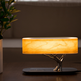 Fitting LED | Modern Wooden LED Table Lamp Wireless Charging Bedside Light