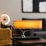 Fitting LED | Modern Wooden LED Table Lamp Wireless Charging Bedside Light