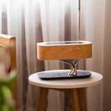 Fitting LED | Modern Wooden LED Table Lamp Wireless Charging Bedside Light