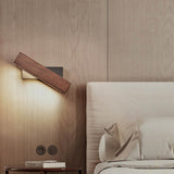 Fitting LED | Modern Wooden LED Wall Reading Light for Bedside Lighting