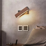 Fitting LED | Modern Wooden LED Wall Reading Light for Bedside Lighting