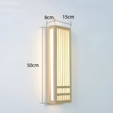 Fitting LED | Modern Wooden Wall Sconce with Soft LED Ambient Lighting
