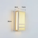 Fitting LED | Modern Wooden Wall Sconce with Soft LED Ambient Lighting