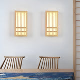 Fitting LED | Modern Wooden Wall Sconce with Soft LED Ambient Lighting