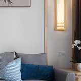 Fitting LED | Modern Wooden Wall Sconce with Soft LED Ambient Lighting