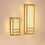 Fitting LED | Modern Wooden Wall Sconce with Soft LED Ambient Lighting