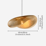 Fitting LED | Modern Woven Rattan LED Ceiling Light Boho Flush Mount Lamp