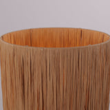 Fitting LED | Natural Rattan Table Lamp Boho Woven Bedside Light