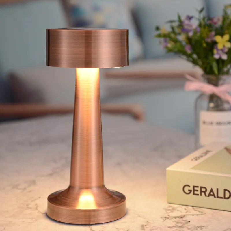 Fitting LED | Rechargeable LED Table Lamp Cordless Touch Desk Lamp