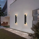 Fitting LED | Slim Vertical LED Wall Light Waterproof Outdoor Facade Lamp