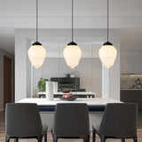 Fitting LED | Vintage Opal Glass Pendant Light for Elegant Ambient Lighting