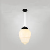 Fitting LED | Vintage Opal Glass Pendant Light for Elegant Ambient Lighting