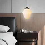 Fitting LED | Vintage Opal Glass Pendant Light for Elegant Ambient Lighting
