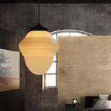Fitting LED | Vintage Opal Glass Pendant Light for Elegant Ambient Lighting